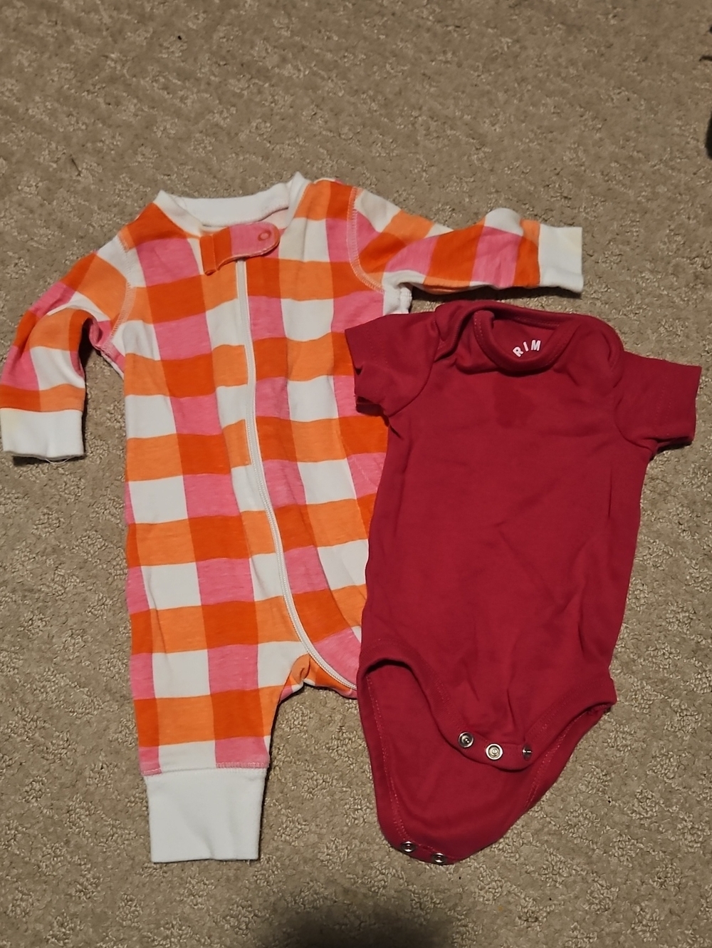 Primary Newborn Onesie And Footless Onesie